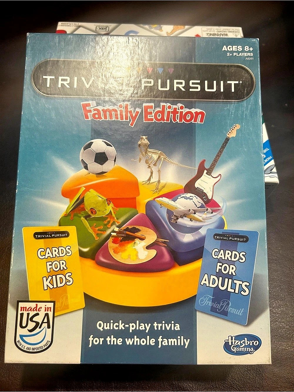 Hasbro Trivial Pursuit Family Edition Board Game